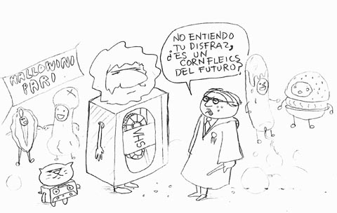 Los disfraces en el fondo no son para nada obsoletos, aunque opino que el Tampón usado debería serlo.