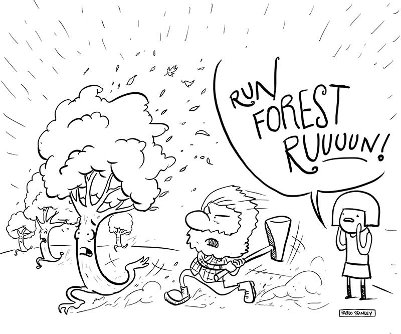 Run, Forest. Run.